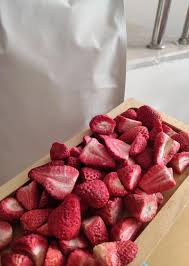 تصویر 1 از توت فرنگی پفکی محصولی با کیفیت